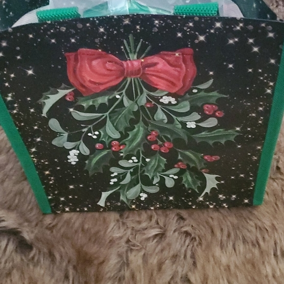 Lock and lock circle green handle matching tote - Picture 3 of 4